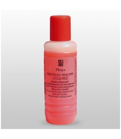 Dissolvant de vernis sans acétone, Coco Red