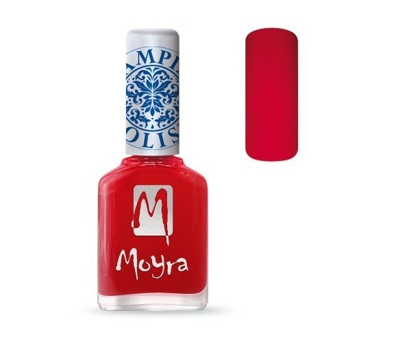 Moyra Vernis stamping SP 02 rouge