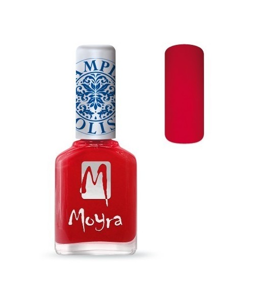 Moyra Vernis stamping SP 02 rouge