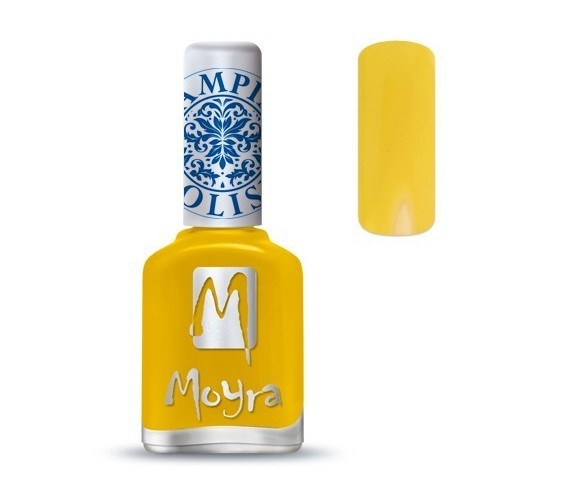 Moyra Vernis stamping SP12  jaune