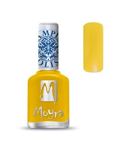 Moyra Vernis stamping SP12  jaune