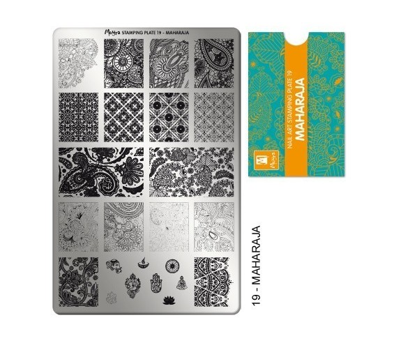 Plaque stamping 19 Moyra MAHARADJA