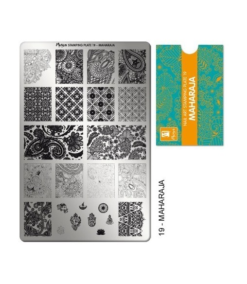 Plaque stamping 19 Moyra MAHARADJA