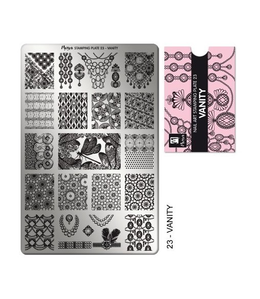 Plaque stamping 23 Moyra  VANITY