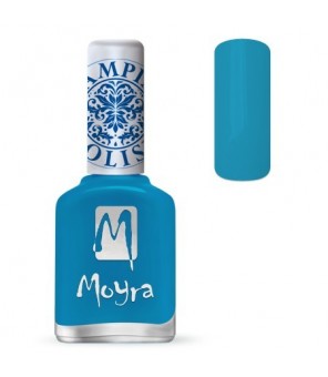 vernis pour stamping turquoise