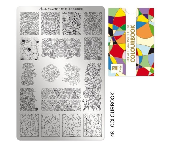 Plaque stamping 48 Moyra COLOURBOOK