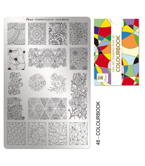Plaque stamping 48 Moyra COLOURBOOK