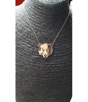 Collier Médaille Ours 