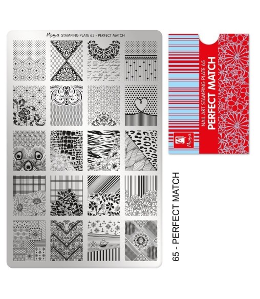 Plaque stamping 65 Moyra PERFECT MATCH