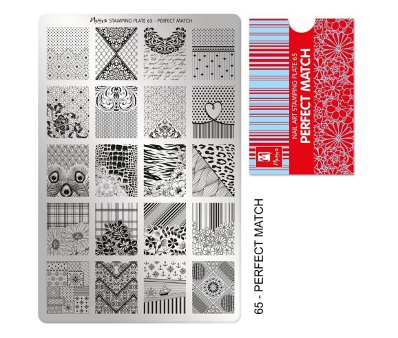 Plaque stamping 65 Moyra PERFECT MATCH