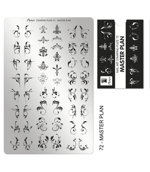 Plaque stamping 72 Moyra MASTER PLAN