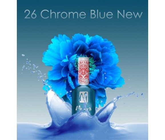 Moyra Vernis Stamping Chrome bleu