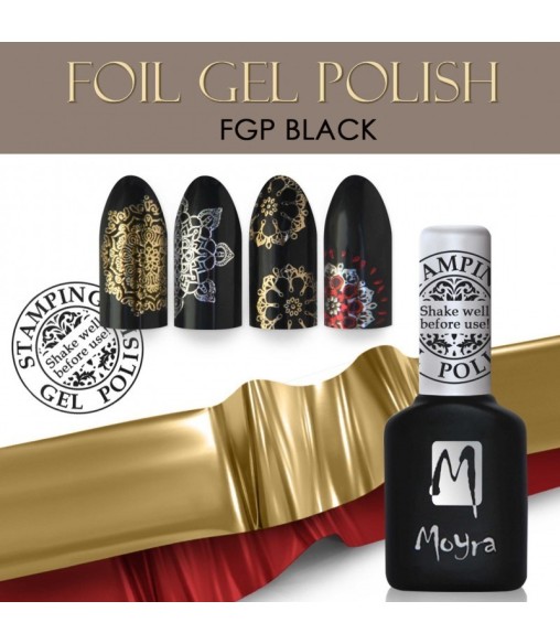 Moyra Stampng Gel Foil FGP BLACK