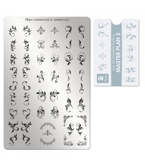 Plaque stamping 76 Moyra Master Plan 2
