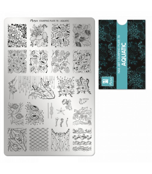 Plaque stamping 78 Moyra AQUATIC