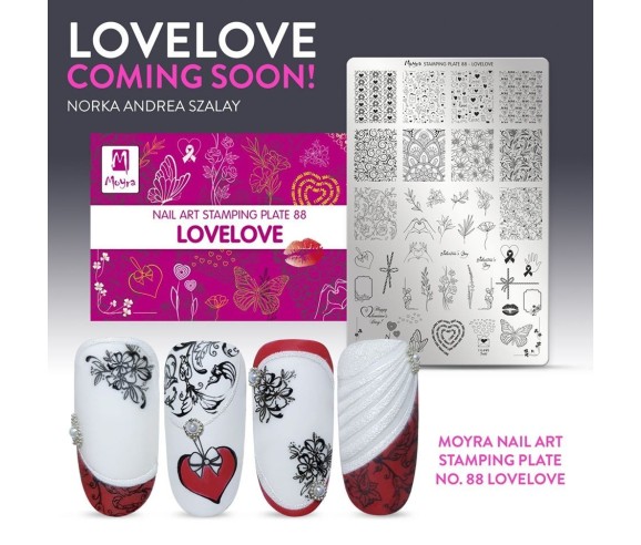 Plaque stamping 88 Moyra Lovelove