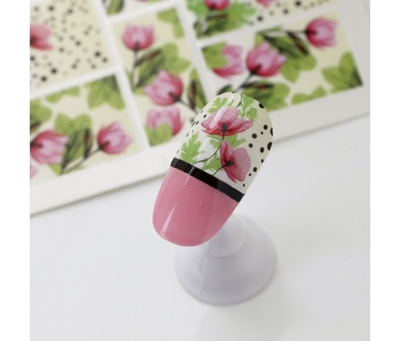 Moyra Water decall, le Nail art facile et rapide pour une manucure des ongles parfaite.