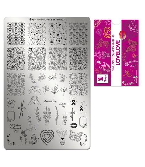 Plaque stamping 88 Moyra Lovelove