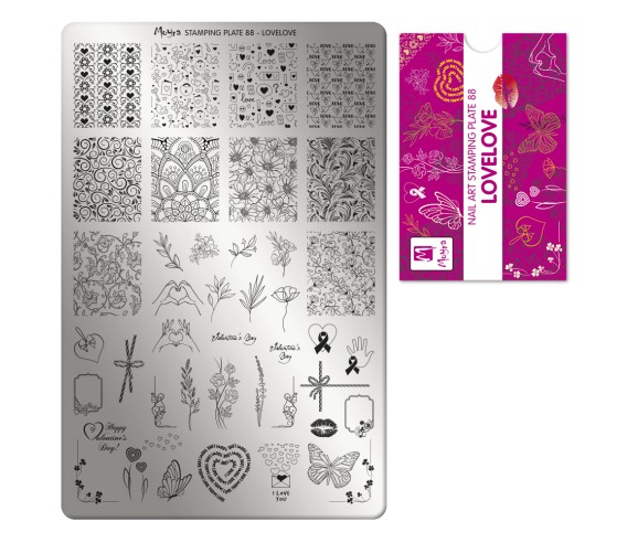 Plaque stamping 88 Moyra Lovelove