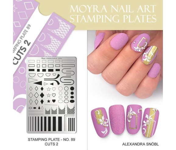 Plaque stamping 89 Moyra Cut 2