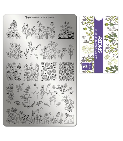 Plaque stamping 91 Moyra Spicery