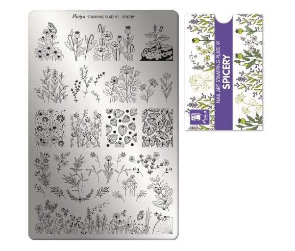 Plaque stamping 91 Moyra Spicery