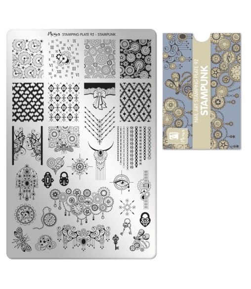 Plaque stamping 92 Moyra Stampunk