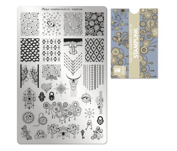 Plaque stamping 92 Moyra Stampunk