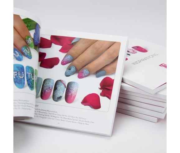 Catalogue Nail Art–96 pages de techniques stamping et décoration ongle