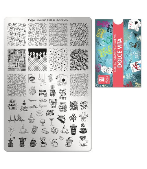 Plaque stamping 94 Moyra Dolce Vitae
