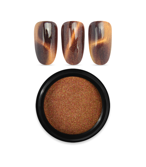 poudre magnétique cat eyes pour les ongles