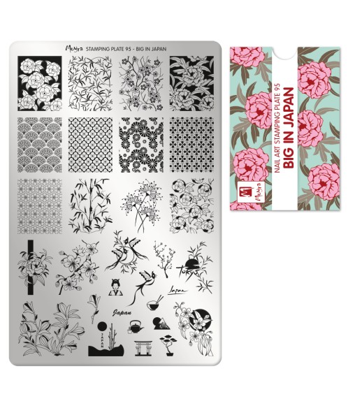 Plaque stamping 95 Moyra Big in Japan
