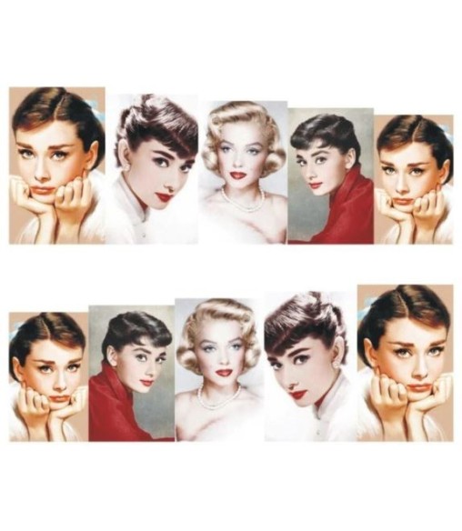 water decall Ongles Audrey Hepburn – Nail Art Glamour