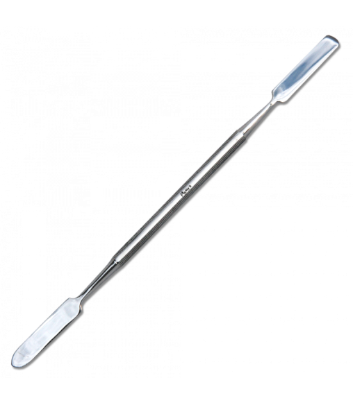 Spatule à mélanger pour gelée, acier inoxydable.