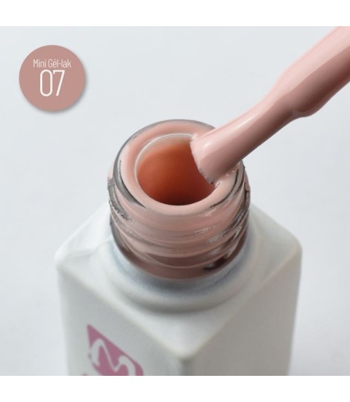 mini vernis semi permanent rose clair