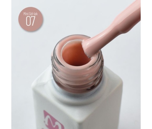 mini vernis semi permanent rose clair