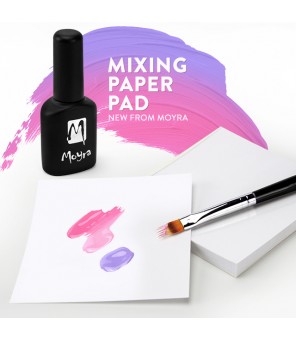 bloc de papier à mélanger vos peinture, gels