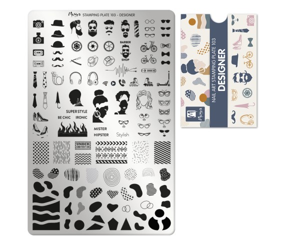Plaque Stamping Moyra 103 Designer