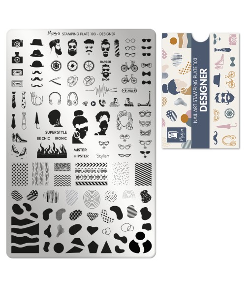 Plaque Stamping Moyra 103 Designer