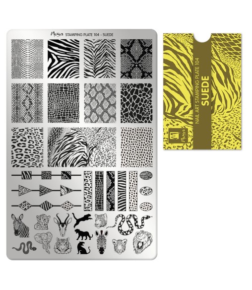 Plaque Stamping Moyra 104 SUEDE