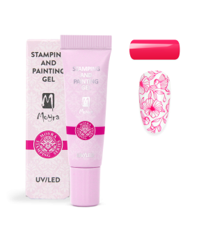 gel paint pour stamping et nail art moyra