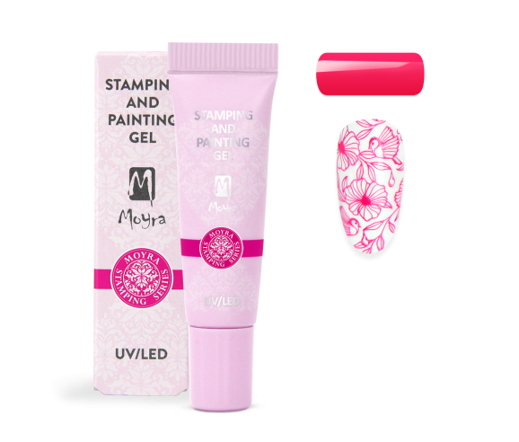 gel paint pour stamping et nail art moyra