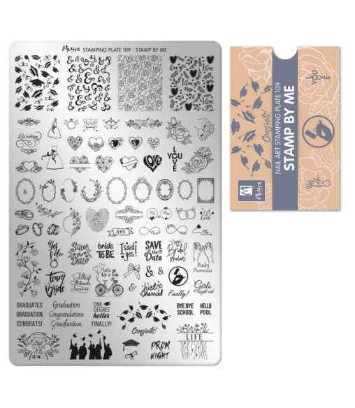 Plaque stamping Moyra 109 Stand by Me