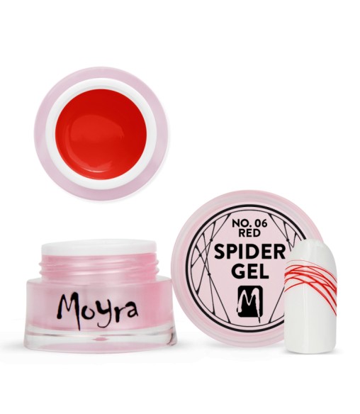 Moyra Spider gel No. 06 RED