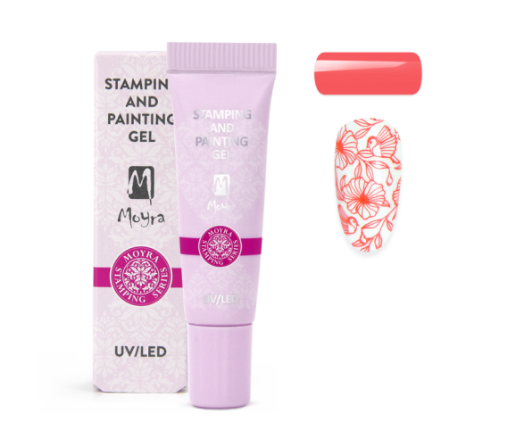 gel paint pour stamping et nail art moyra