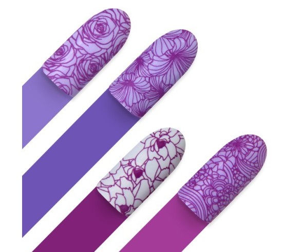 Moyra Plaque Stamping Florality 1