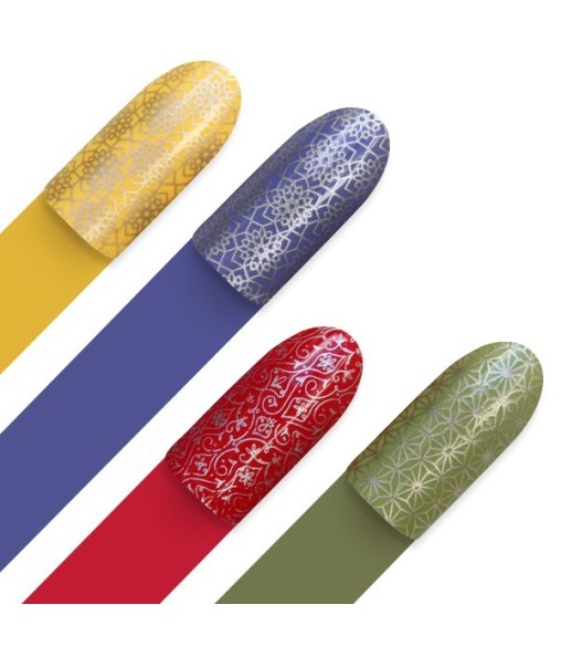 plaque de stamping moyra motifs pour ongles 2