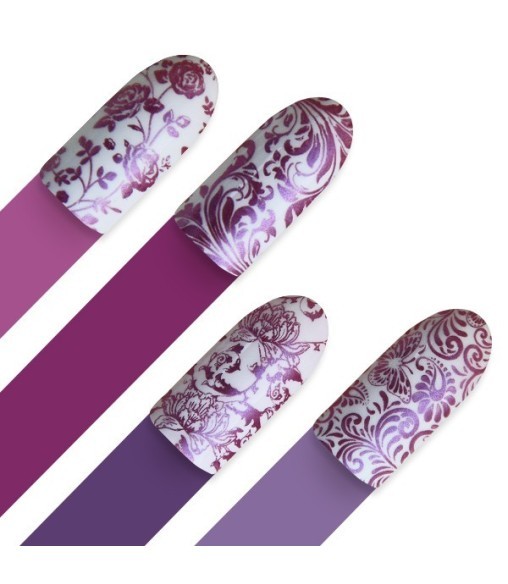 Moyra Plaque Stamping Florality 3