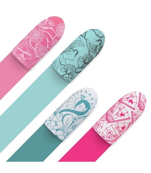 Moyra Plaque stamping Sakura