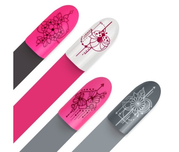 Moyra Plaque Stamping Blossometry